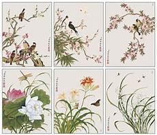 花卉国画临摹图片